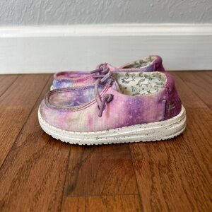 Hey Dude Kids Sneakers - Pink and Purple